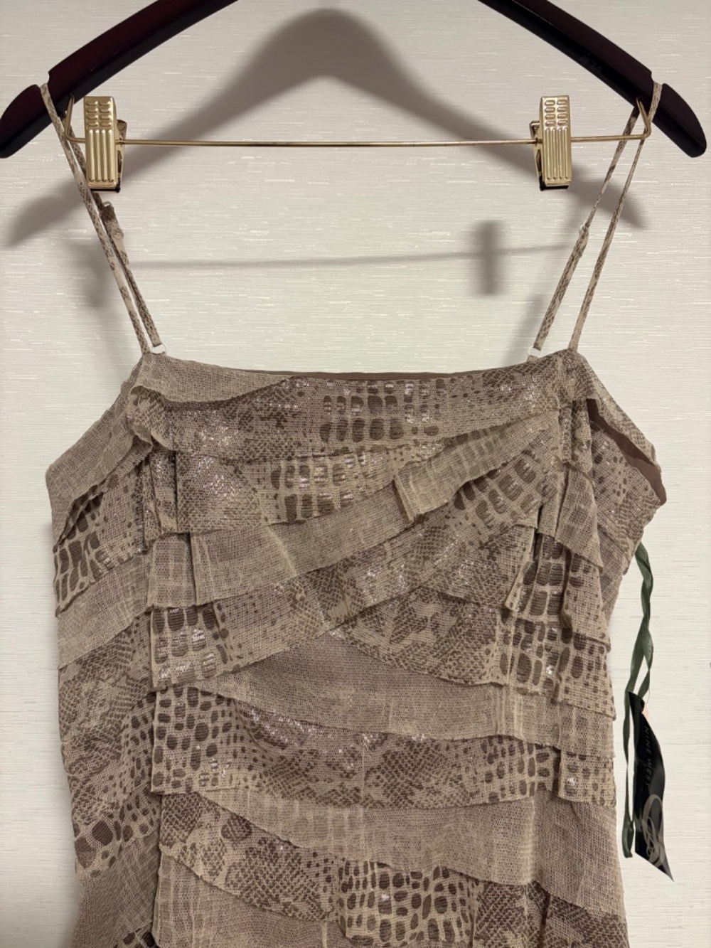 Nine West Ruffled sleeveless Dress - Picture 5 of 7